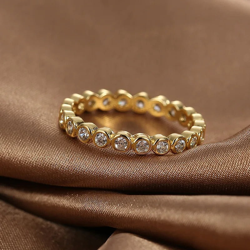 Diamond Bubble Ring