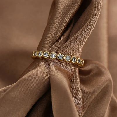 Diamond Bubble Ring