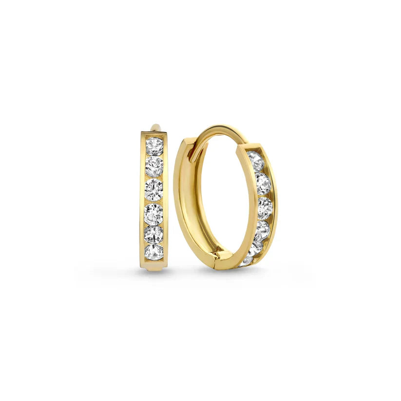 Dara Brillane Stone Earrings Set